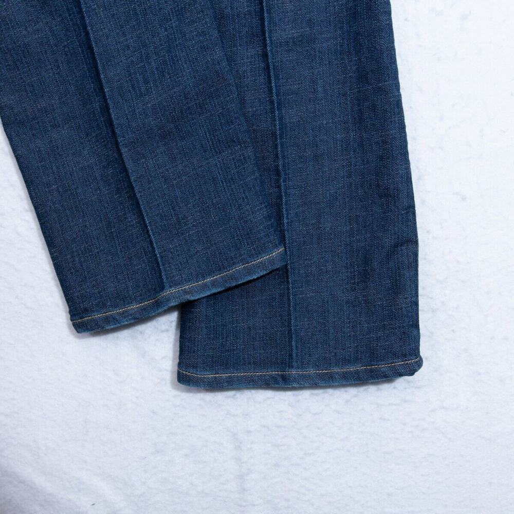 Seven7 Studio Jeans Womens 4 - 28x31 Flare Dark Blue Wash - Picture 12 of 12